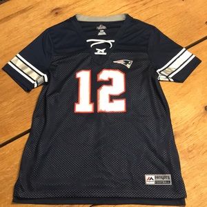 Women’s Tom Brady Patriots TB12 Jersey size Large